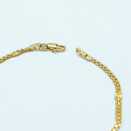 PULSERA TEJIDO CHINO CON DISEÑO  OJUELA