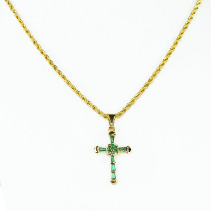 CADENA TEJIDO LAZO + DIJE OBSEQUIO