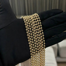Cargar imagen en el visor de la galería, ¡Super Promoción! Cadena Militar Oro Laminado 18k
