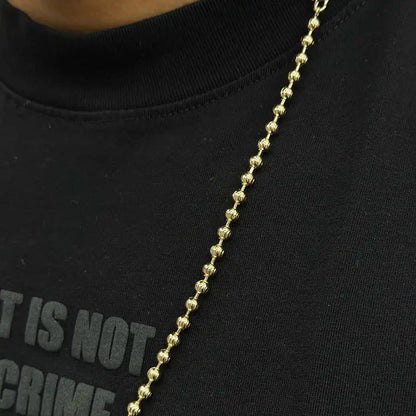 ¡Super Promoción! Cadena Militar Oro Laminado 18k