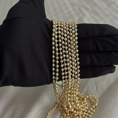 ¡Super Promoción! Cadena Militar Oro Laminado 18k