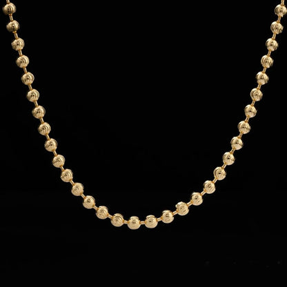 ¡Super Promoción! Cadena Militar Oro Laminado 18k