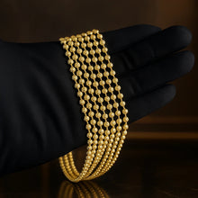 Cargar imagen en el visor de la galería, ¡Super Promoción! Cadena Militar Oro Laminado 18k
