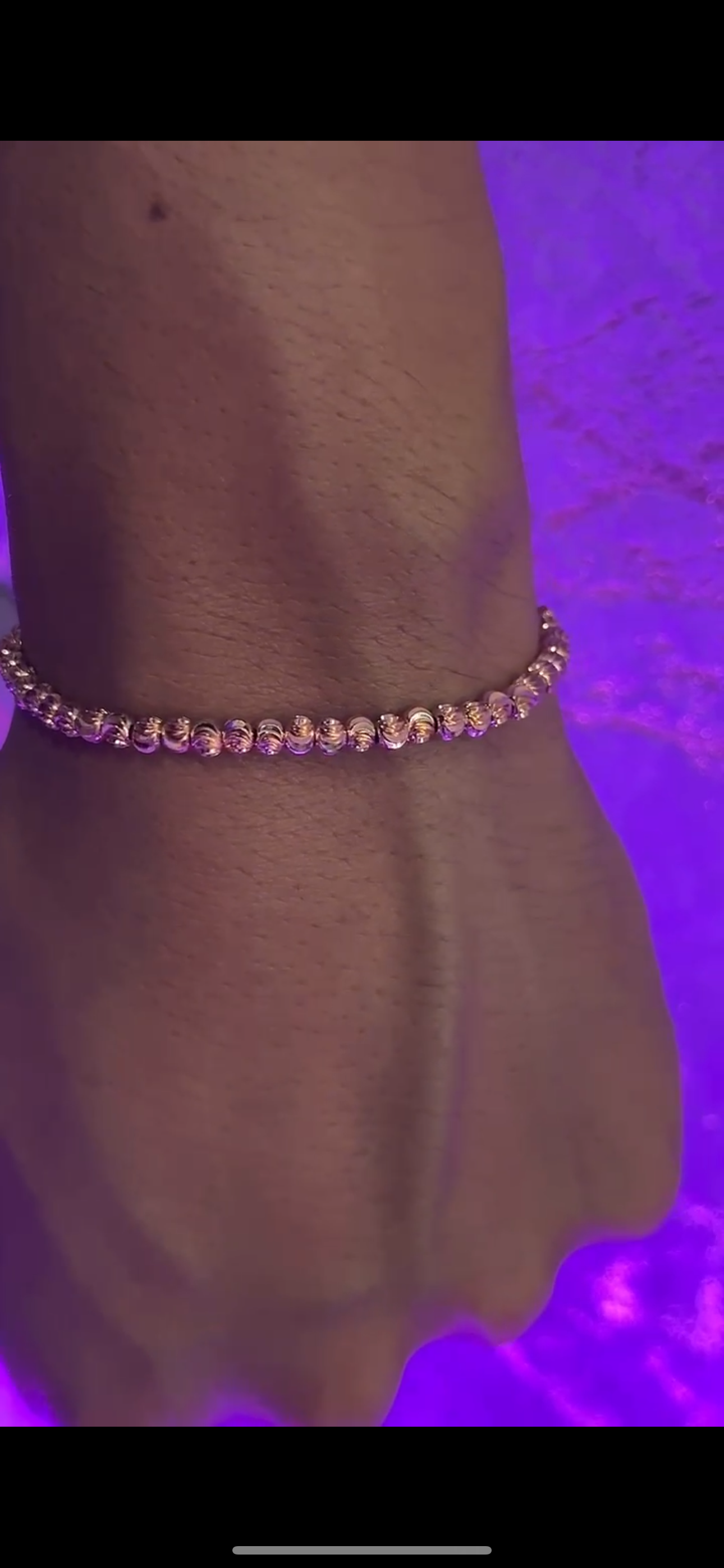 ¡Super Promoción! COMBO Cadena Militar Oro Rosada Laminado 18k con Pulsera