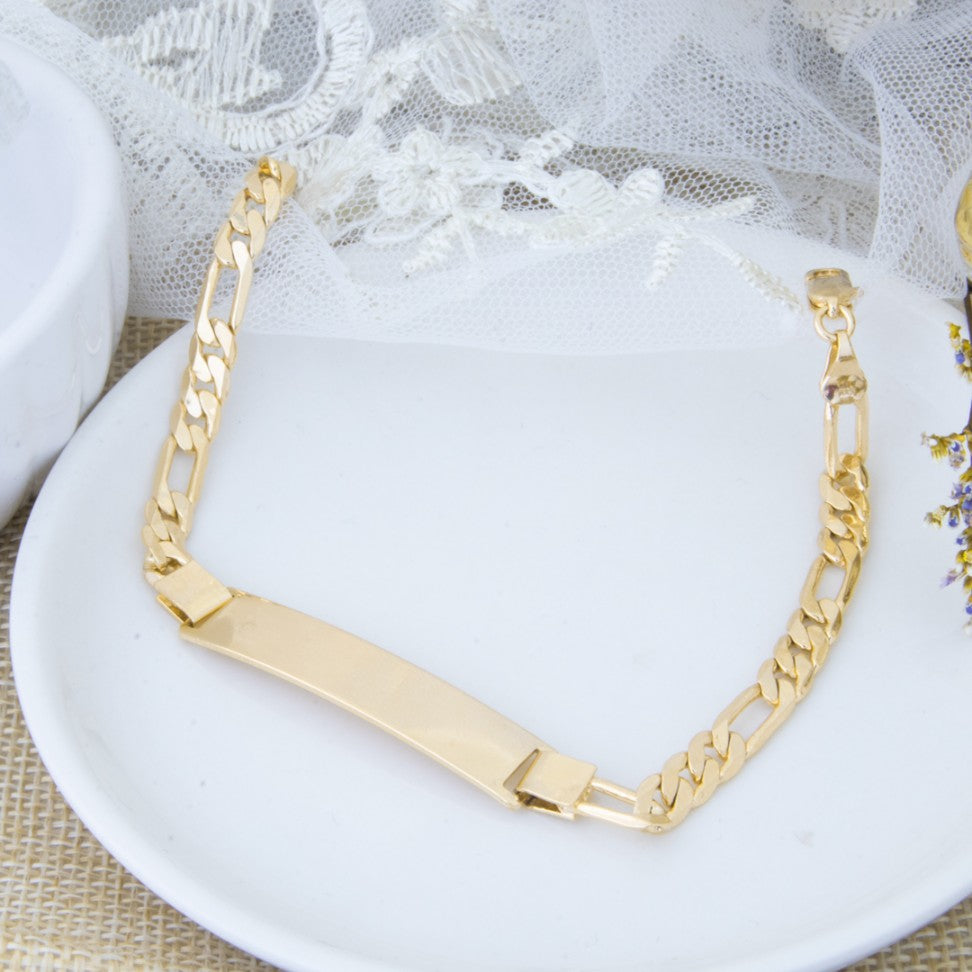 Pulsera placa tejido Cartier 21cm 5mm