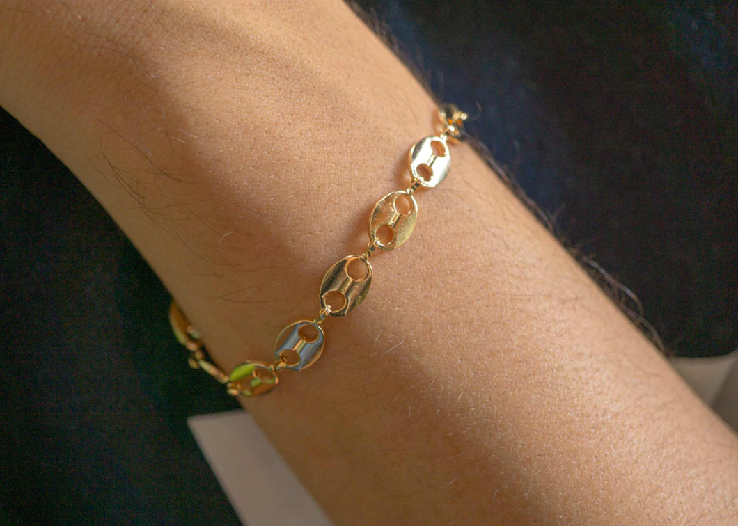 Pulsera Gucci Plana 7MM 19CM