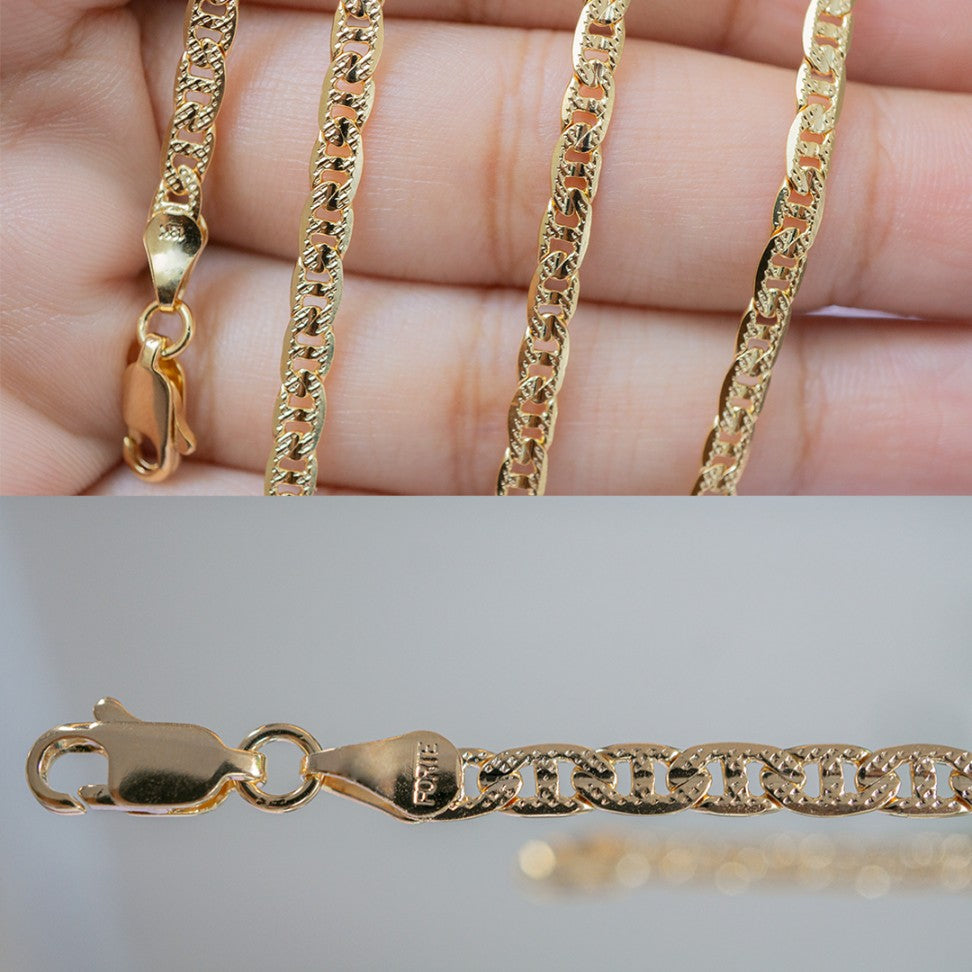Cadena Escalera Diamantada 65CM