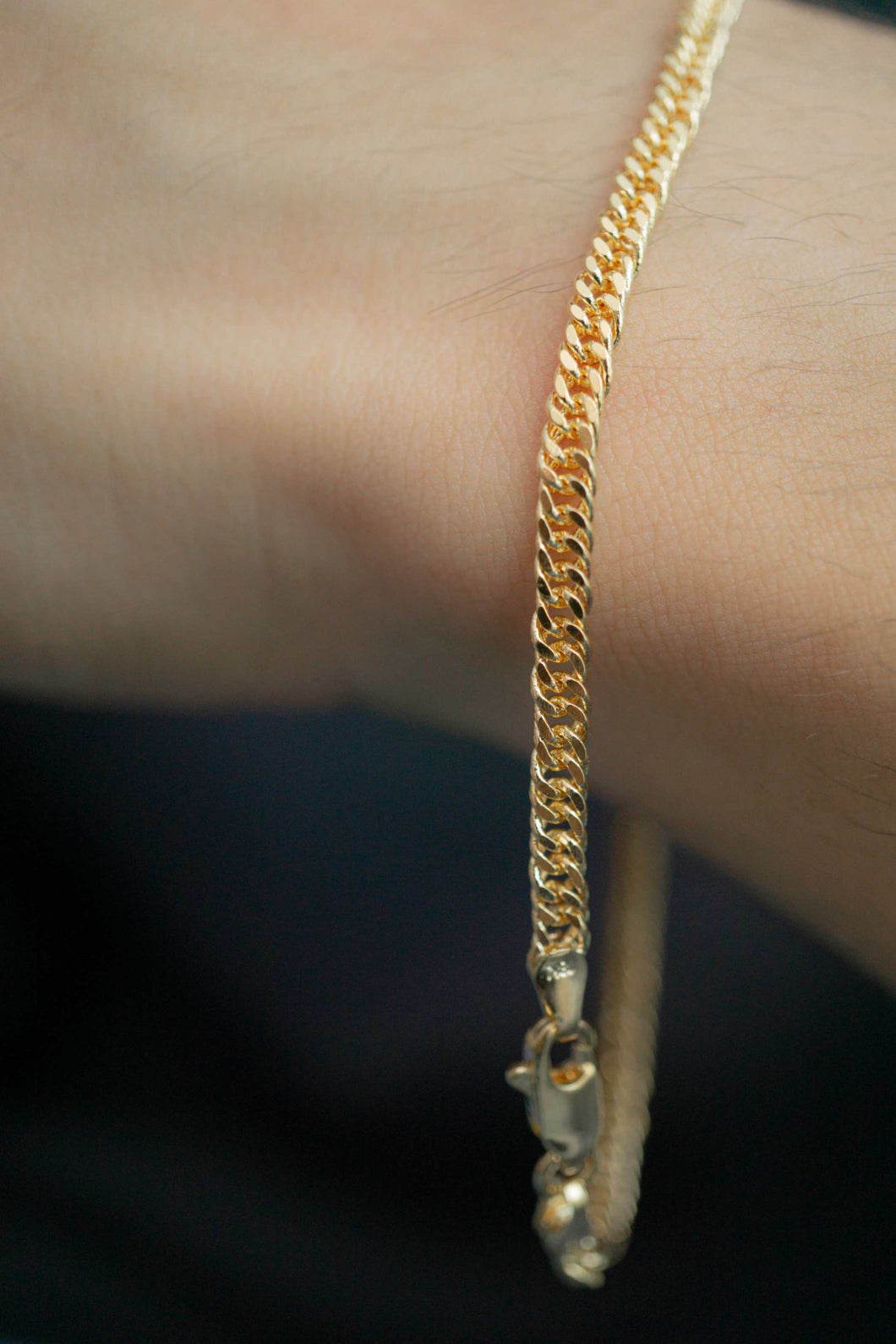 Pulsera Barbada 3MM 21CM