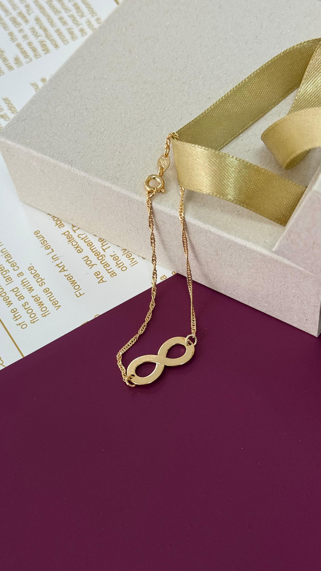 PULSERA INFINITO SINGAPUR