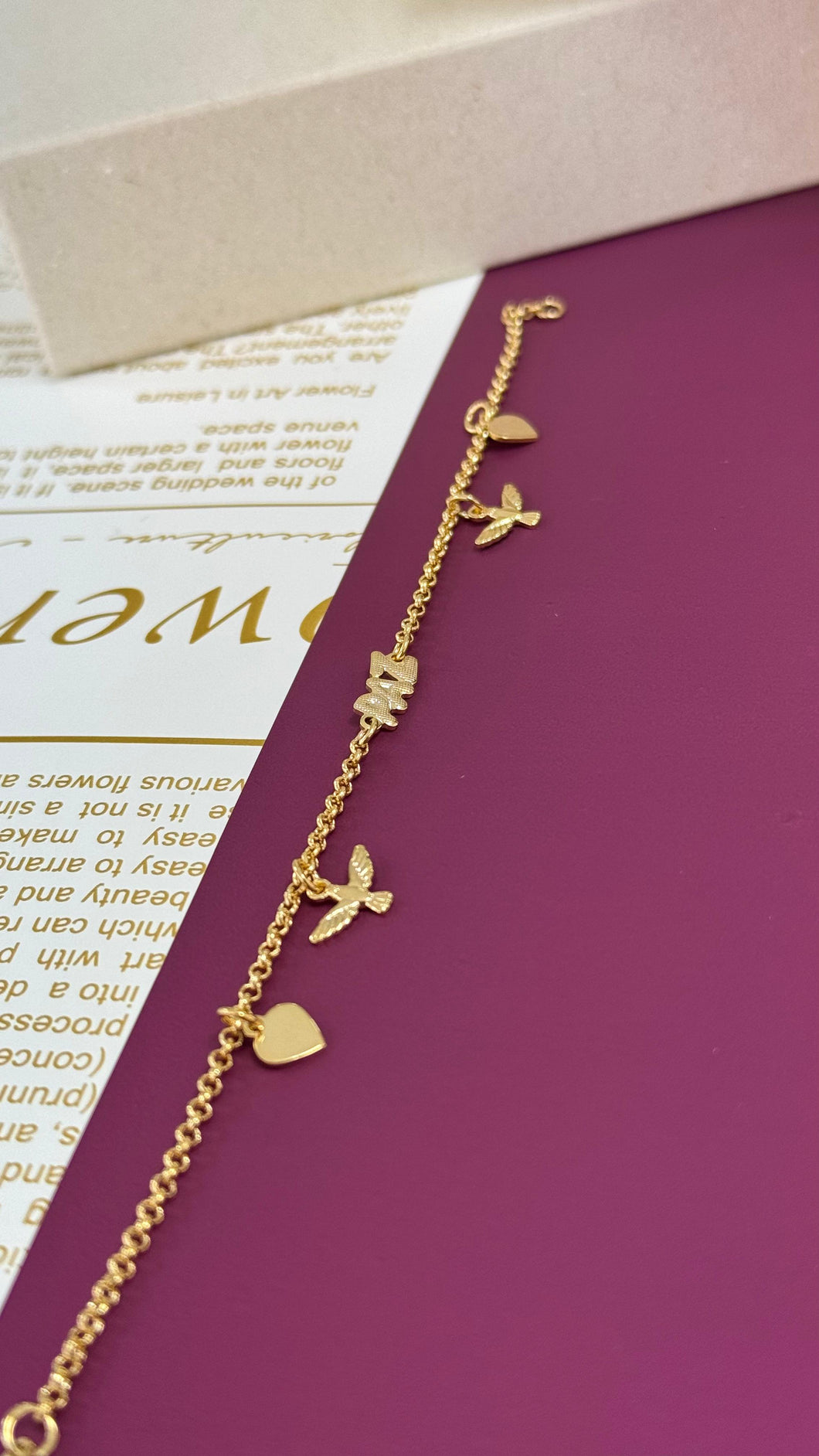PULSERA PAZ - ESPIRÍTU SANTO
