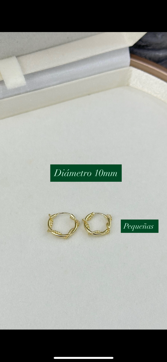 CANDONGA ENTORCHADA PEQUEÑA 10 MM – REF. 01