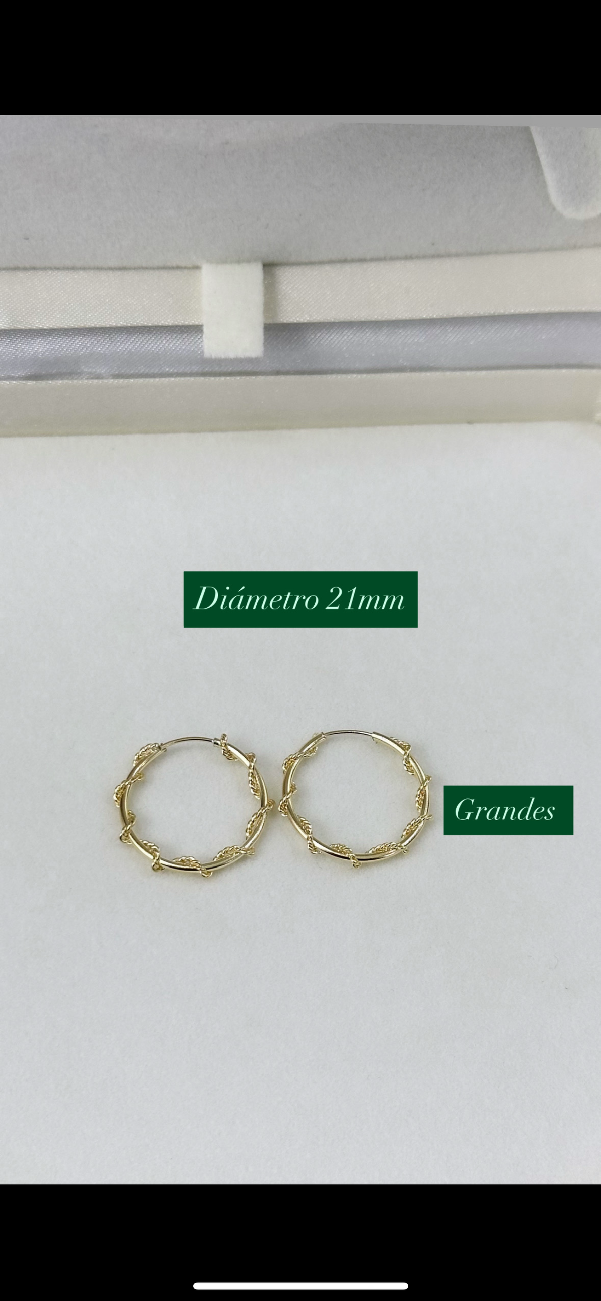 CANDONGA ENTORCHADA GRANDE 21 MM – REF. 03