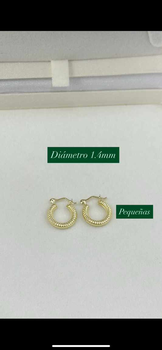 CANDONGA ESTRIADA PEQUEÑA 14 MM – REF. 16