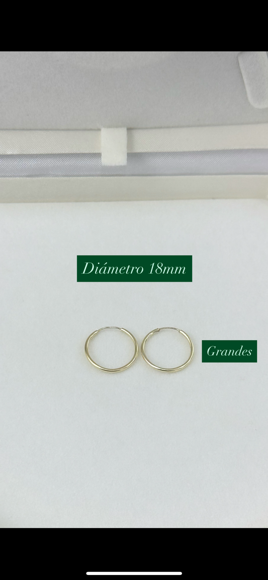 CANDONGA LISA GRANDE 18 MM – REF. 11