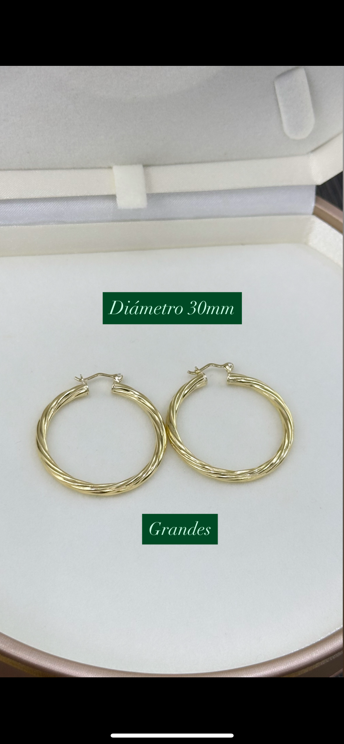 CANDONGA TRIPLE ARO GRANDE 30 MM – REF. 14