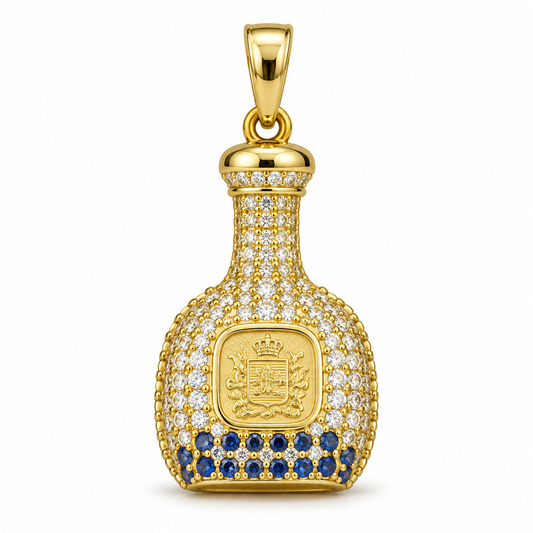 Dije Botella Don Julio circonada sin cadena