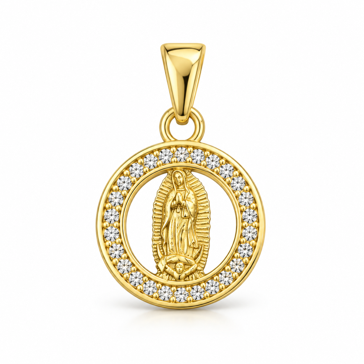 Dije Medalla Guadalupe sin cadena
