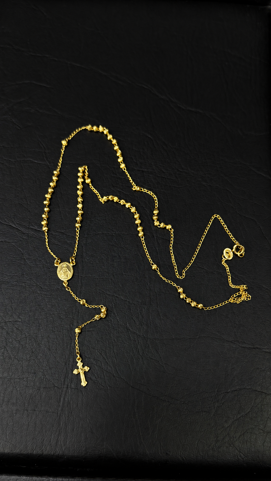 Camándula Virgen Milagrosa clásica · 60 cm