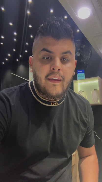 ¡Super Promoción! Cadena Militar Oro Laminado 18k con Dije Virgen De guadalupe