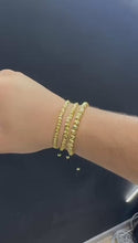 Load and play video in Gallery viewer, ¡Super Promoción! Brazalete  con Balin diamantado 6 mm , 5mm o 4mm
