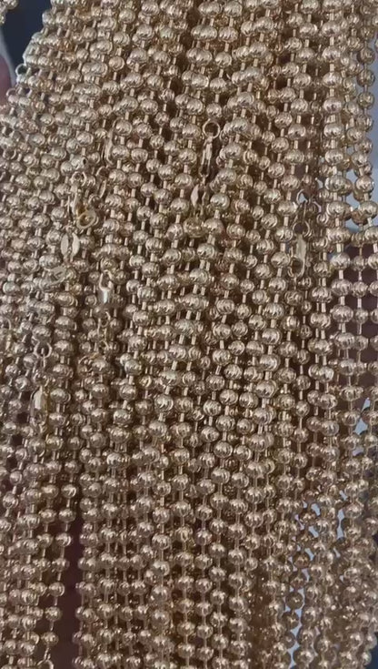 ¡Super Promoción! Cadena Militar Oro Laminado 18k con Dije Virgen De guadalupe