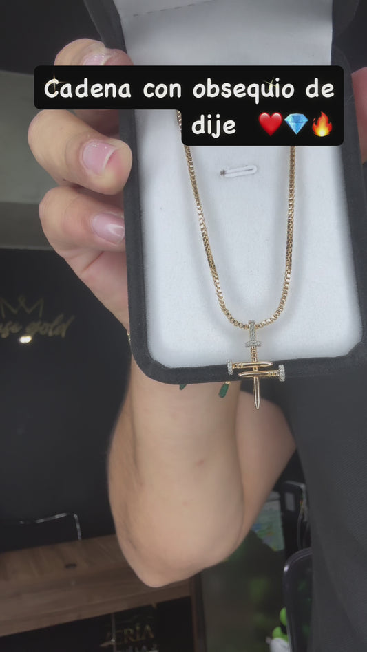 ¡Super Promoción! Cadena Veneciana Gruesa + DIJE OBSEQUIO