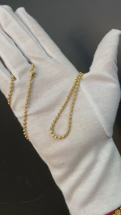 ¡Super Promoción! Cadena Militard Diamatanda 3mm pequeña