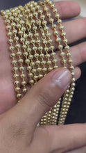 Cargar y reproducir el video en el visor de la galería, ¡Super Promoción! Cadena Militar Oro Laminado 18k con Dije Virgen De guadalupe
