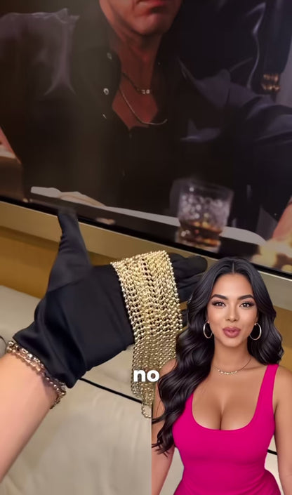 ¡Super Promoción! Cadena Militar Oro Laminado 18k