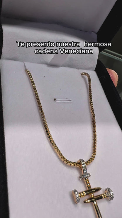 ¡Super Promoción! Cadena Veneciana Gruesa + DIJE OBSEQUIO