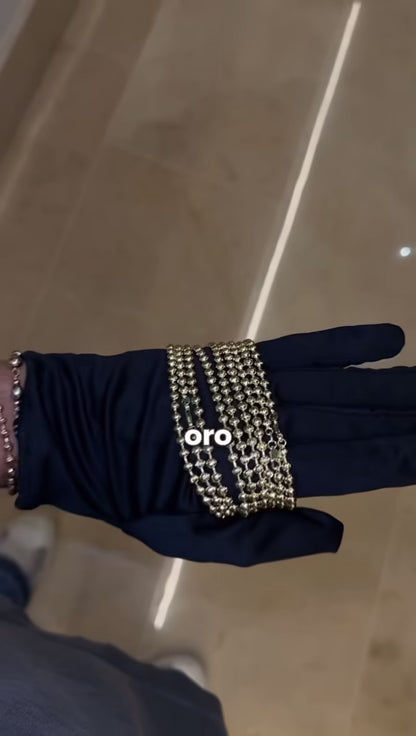 ¡Super Promoción! Cadena Militar Oro Laminado 18k