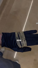 Cargar y reproducir el video en el visor de la galería, ¡Super Promoción! Cadena Militar Oro Laminado 18k
