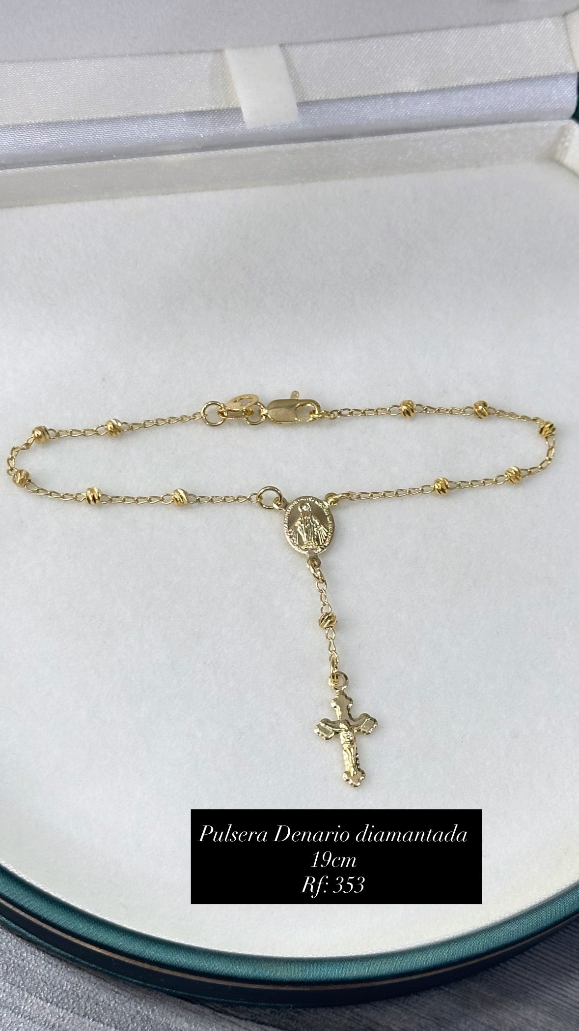 Pulsera dorada referencia 102