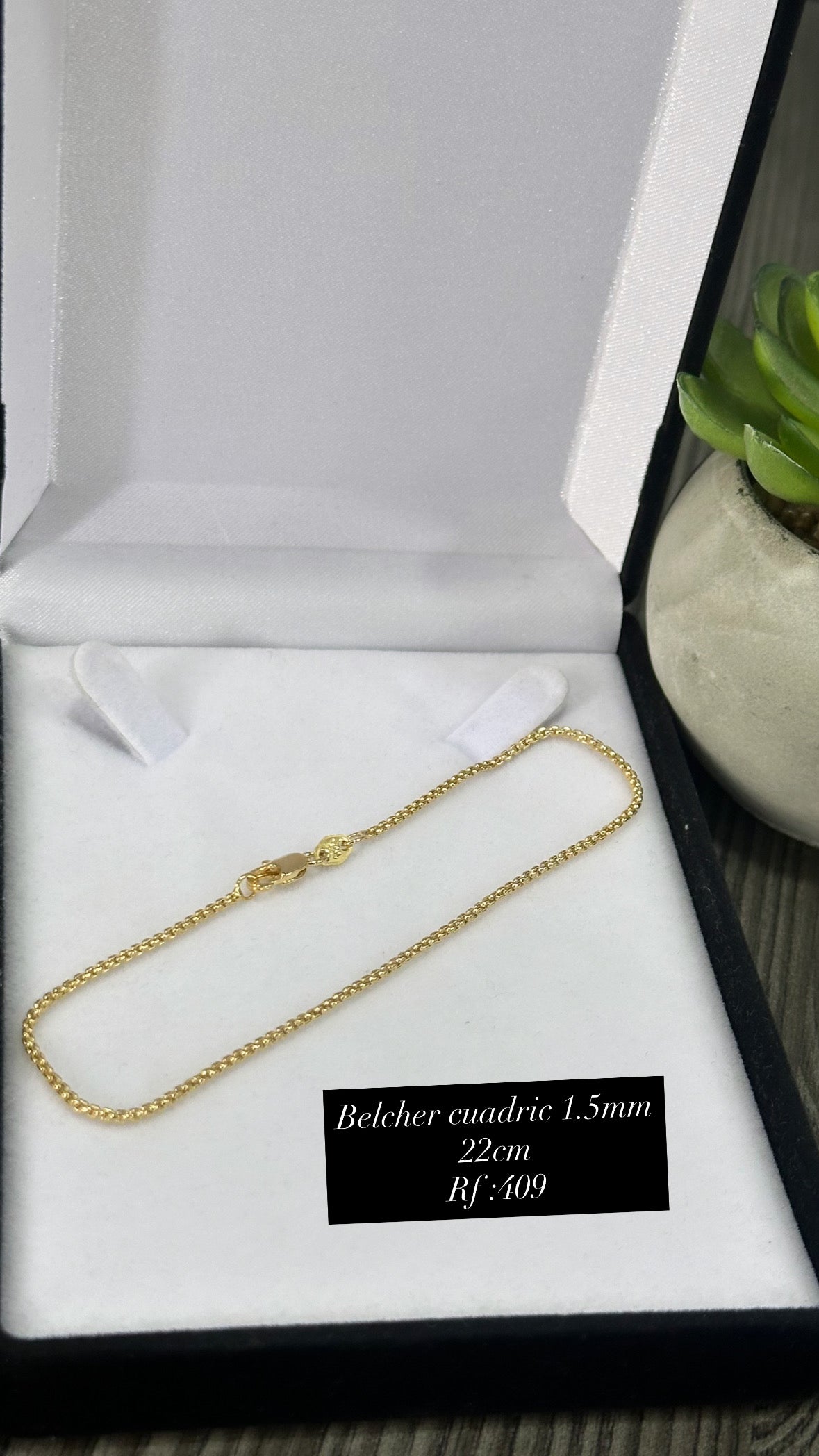 Pulsera dorada referencia 105
