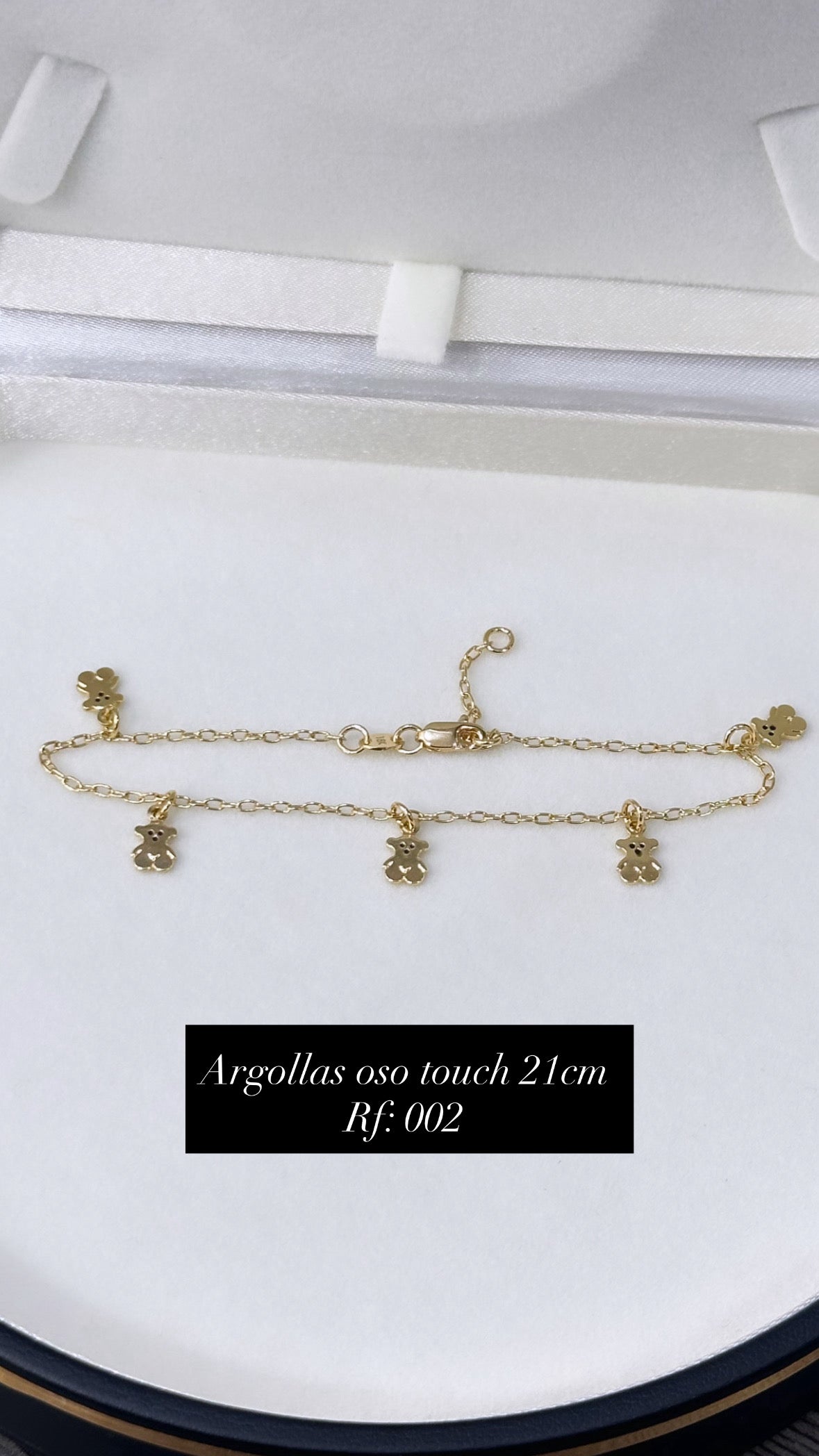 Pulsera dorada referencia 108