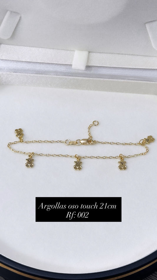 Pulsera dorada referencia 108