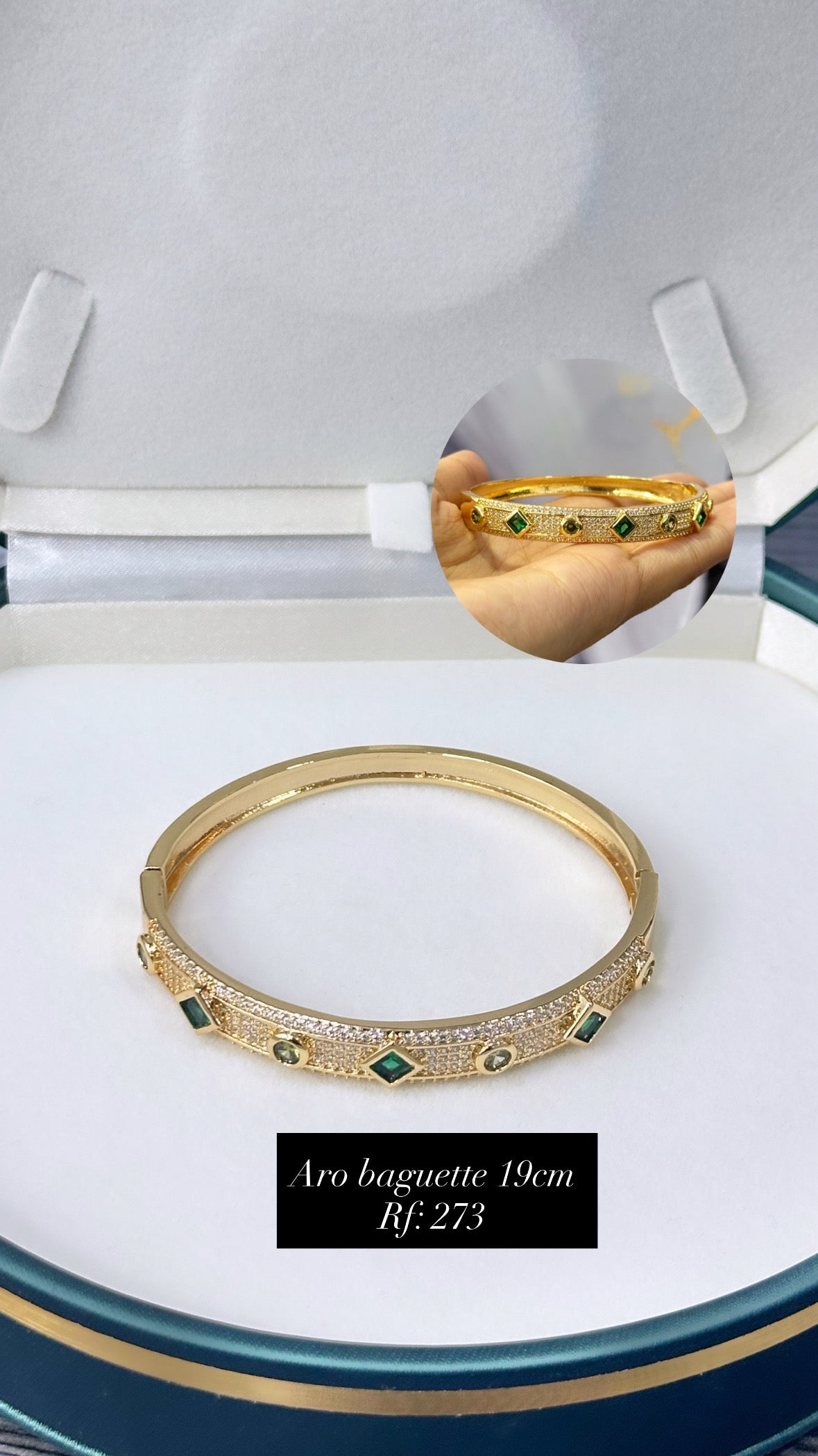 Pulsera dorada referencia 109