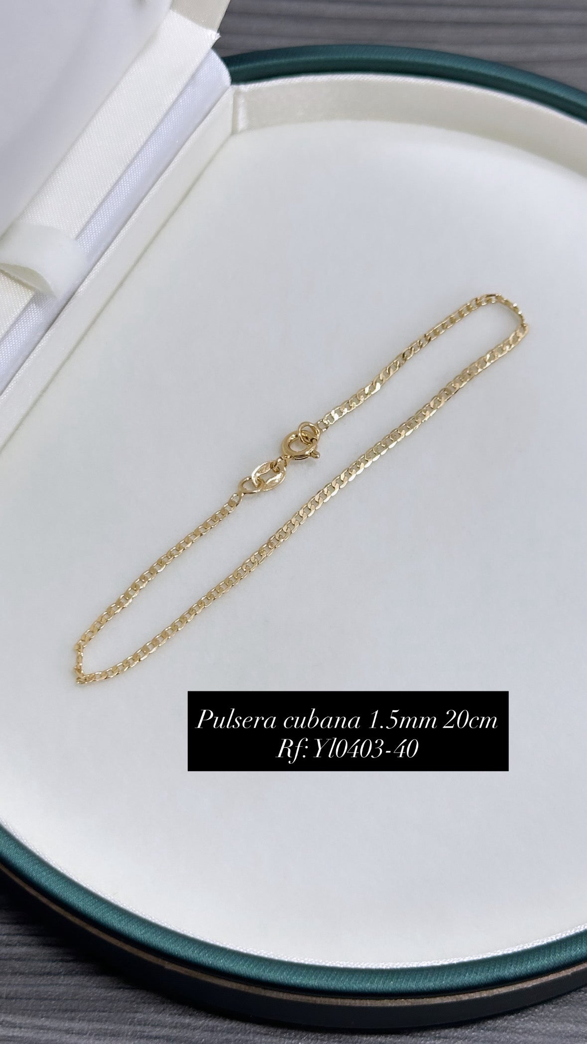 Pulsera dorada referencia 119