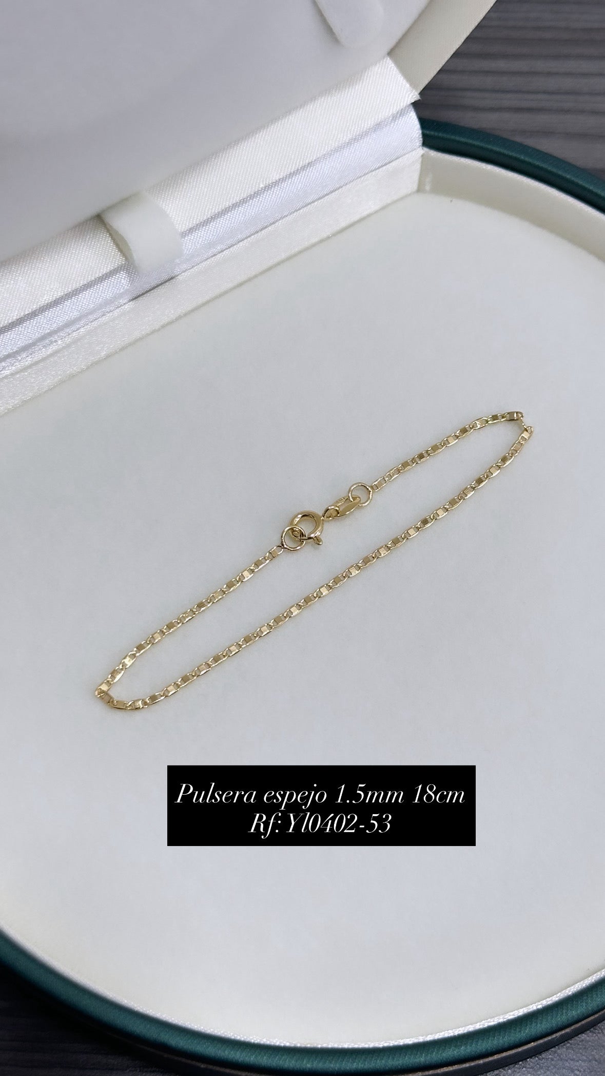 Pulsera dorada referencia 120