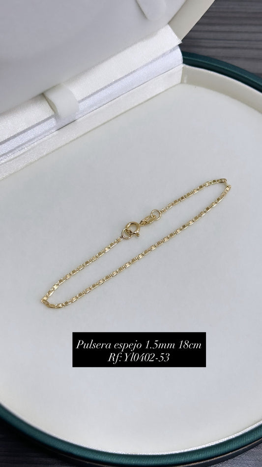 Pulsera dorada referencia 120
