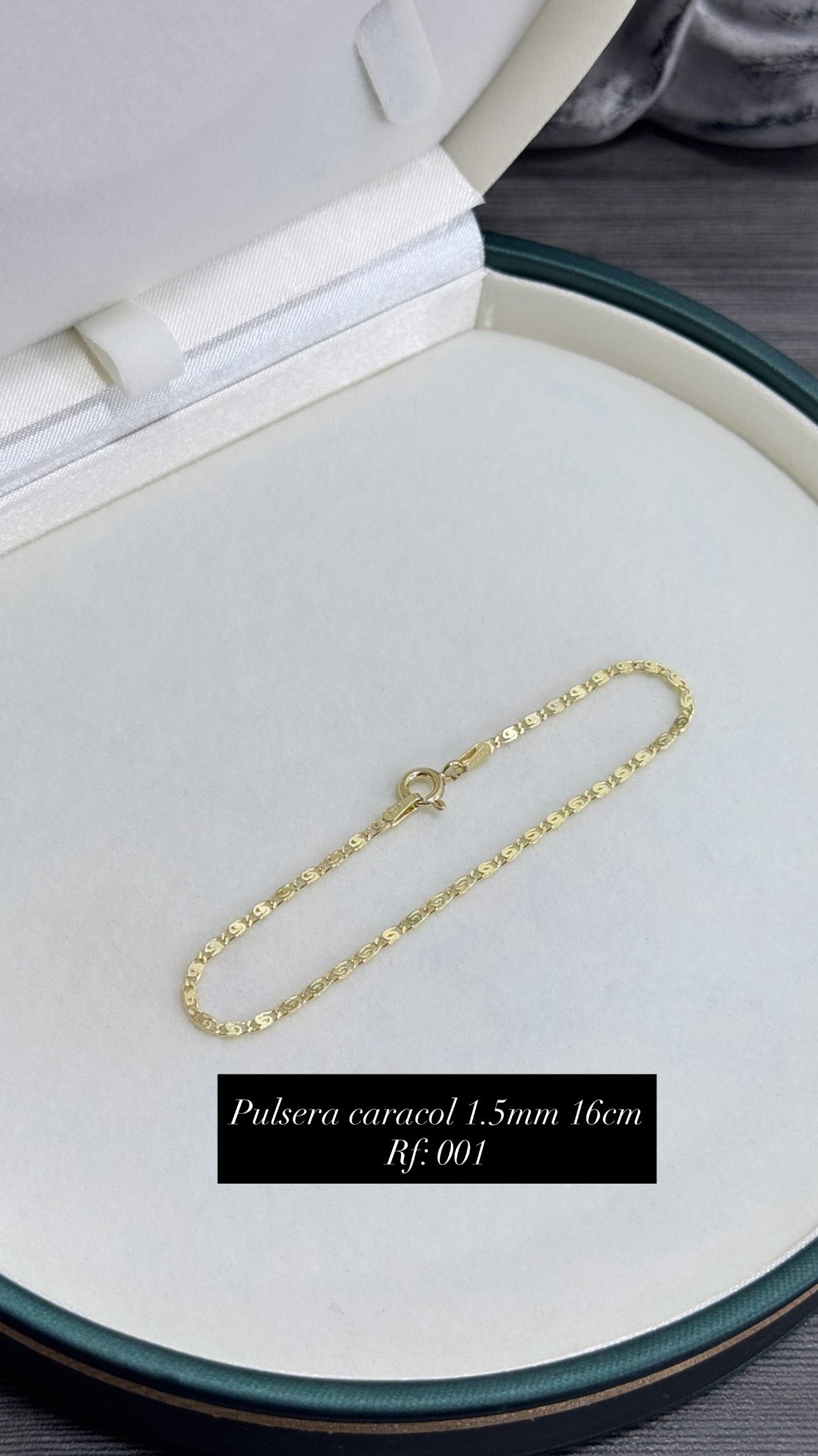 Pulsera dorada referencia 124