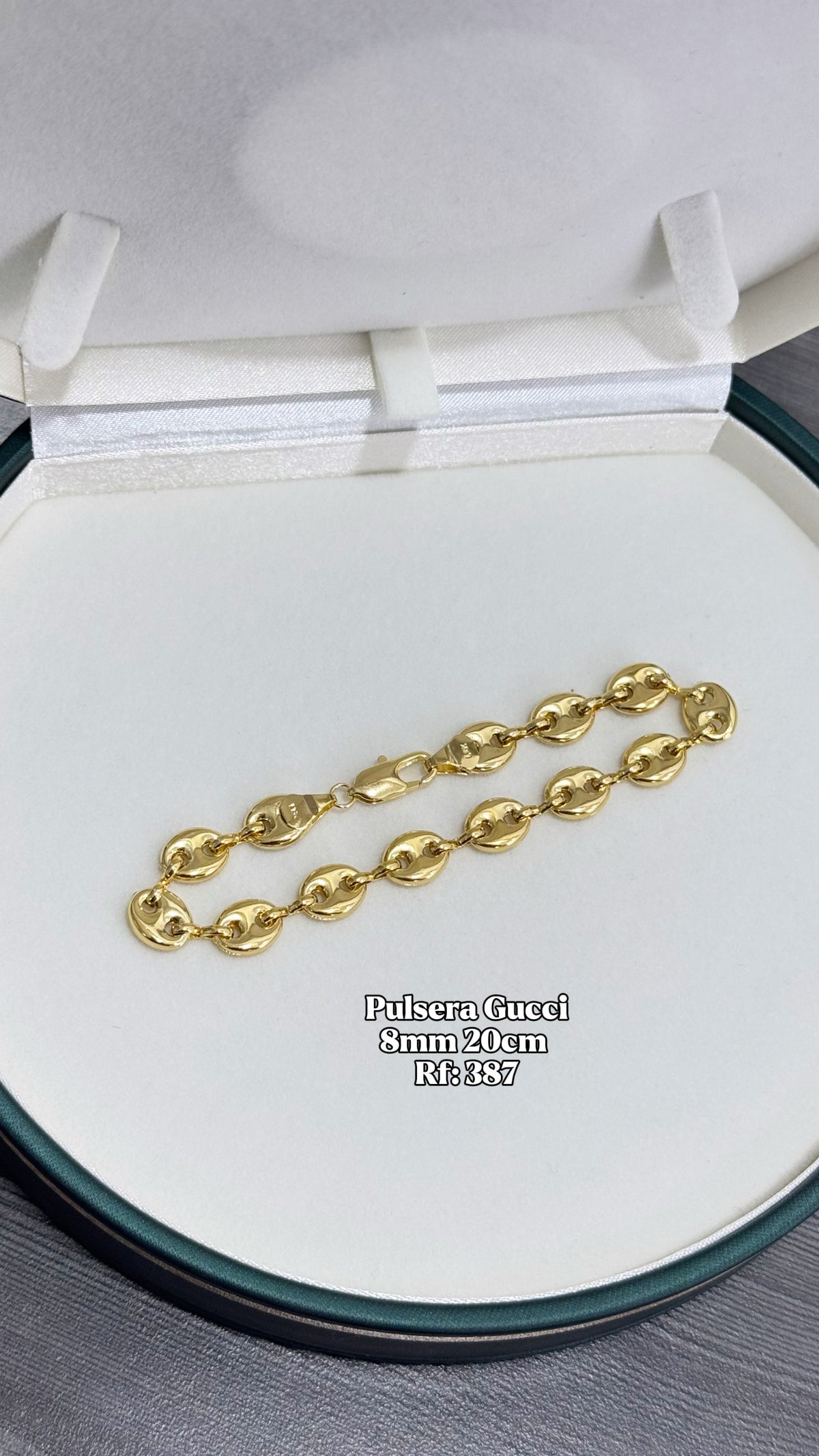 Pulsera dorada referencia 125