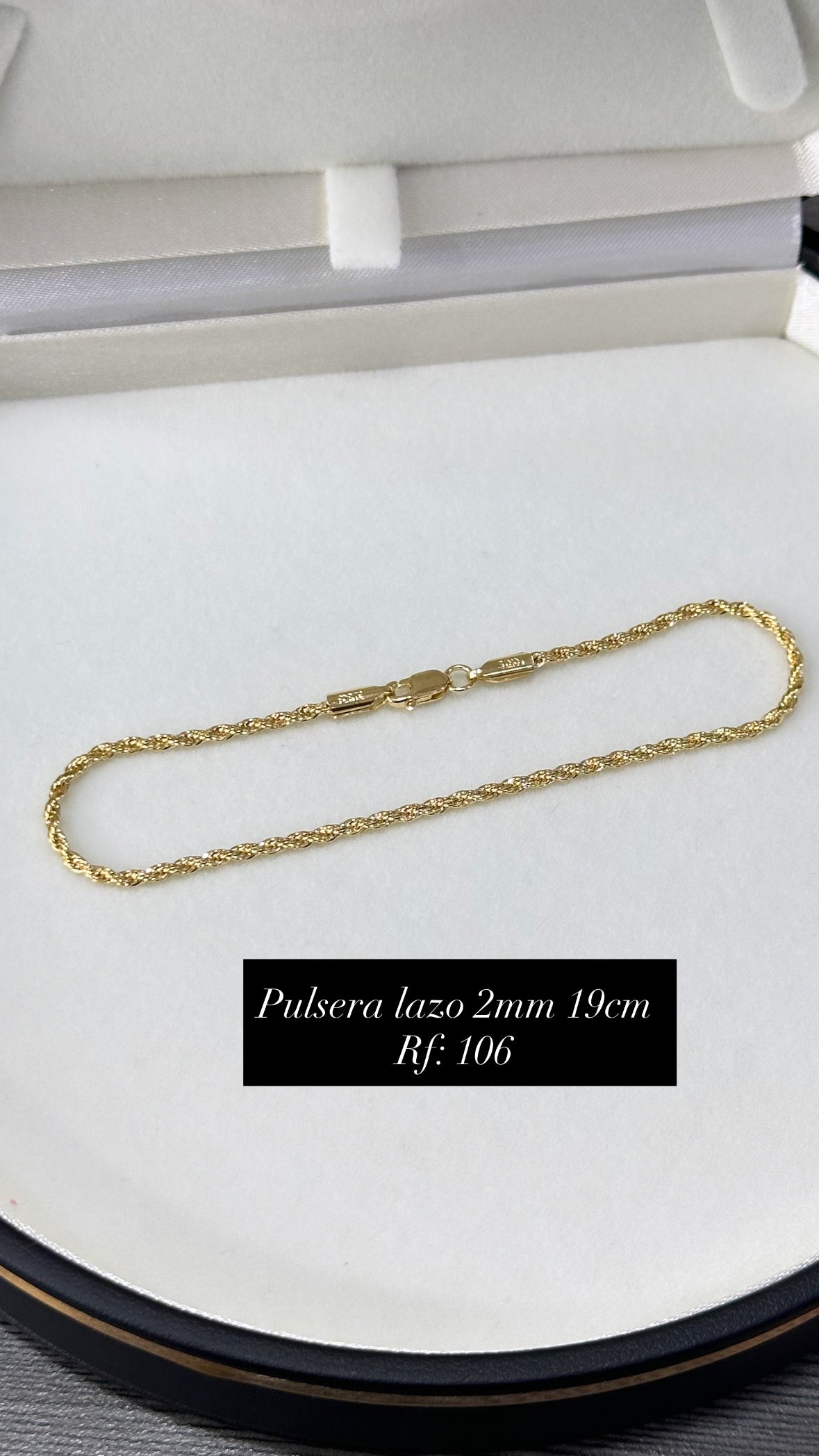 Pulsera dorada referencia 60