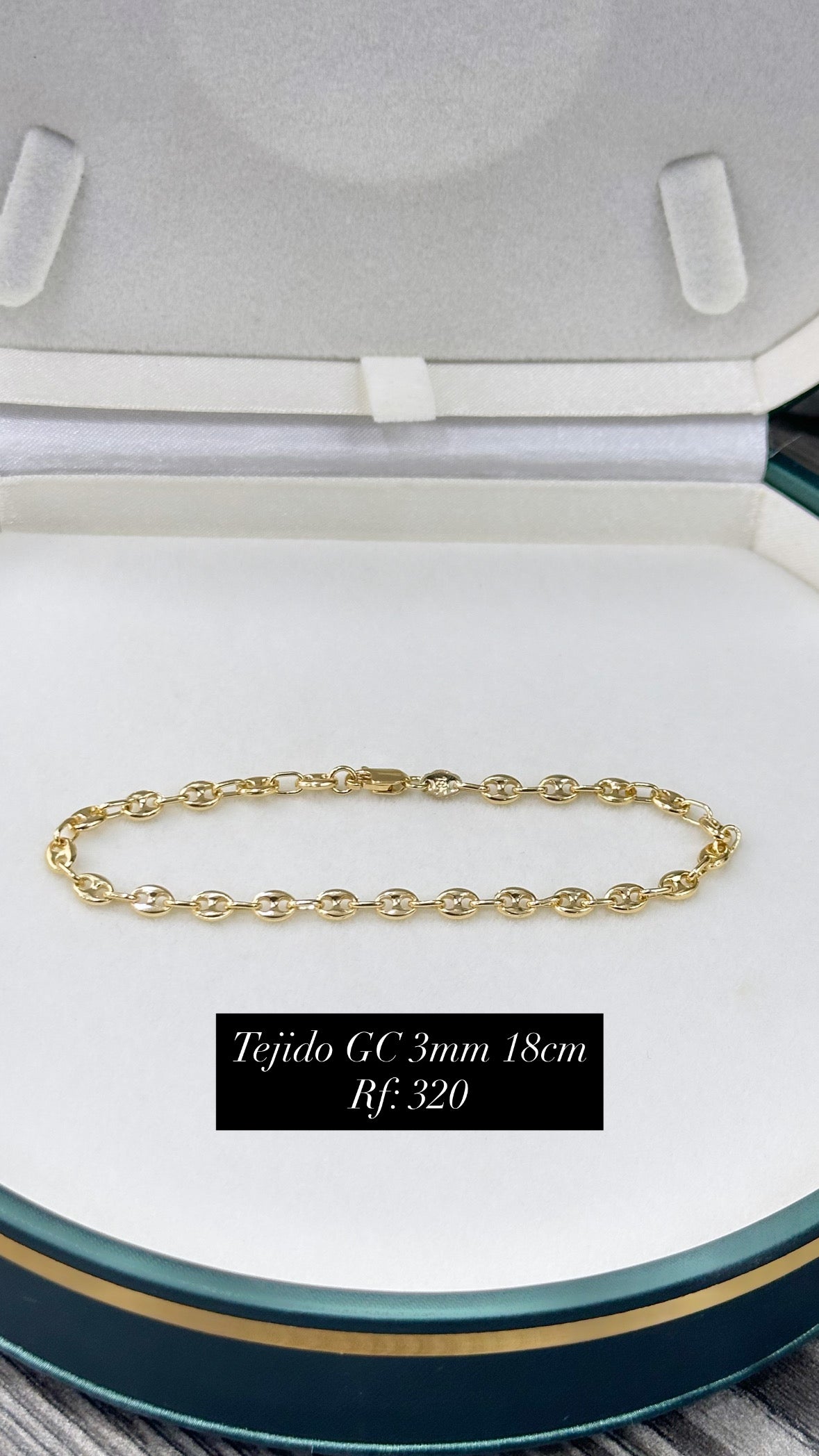 Pulsera dorada referencia 90