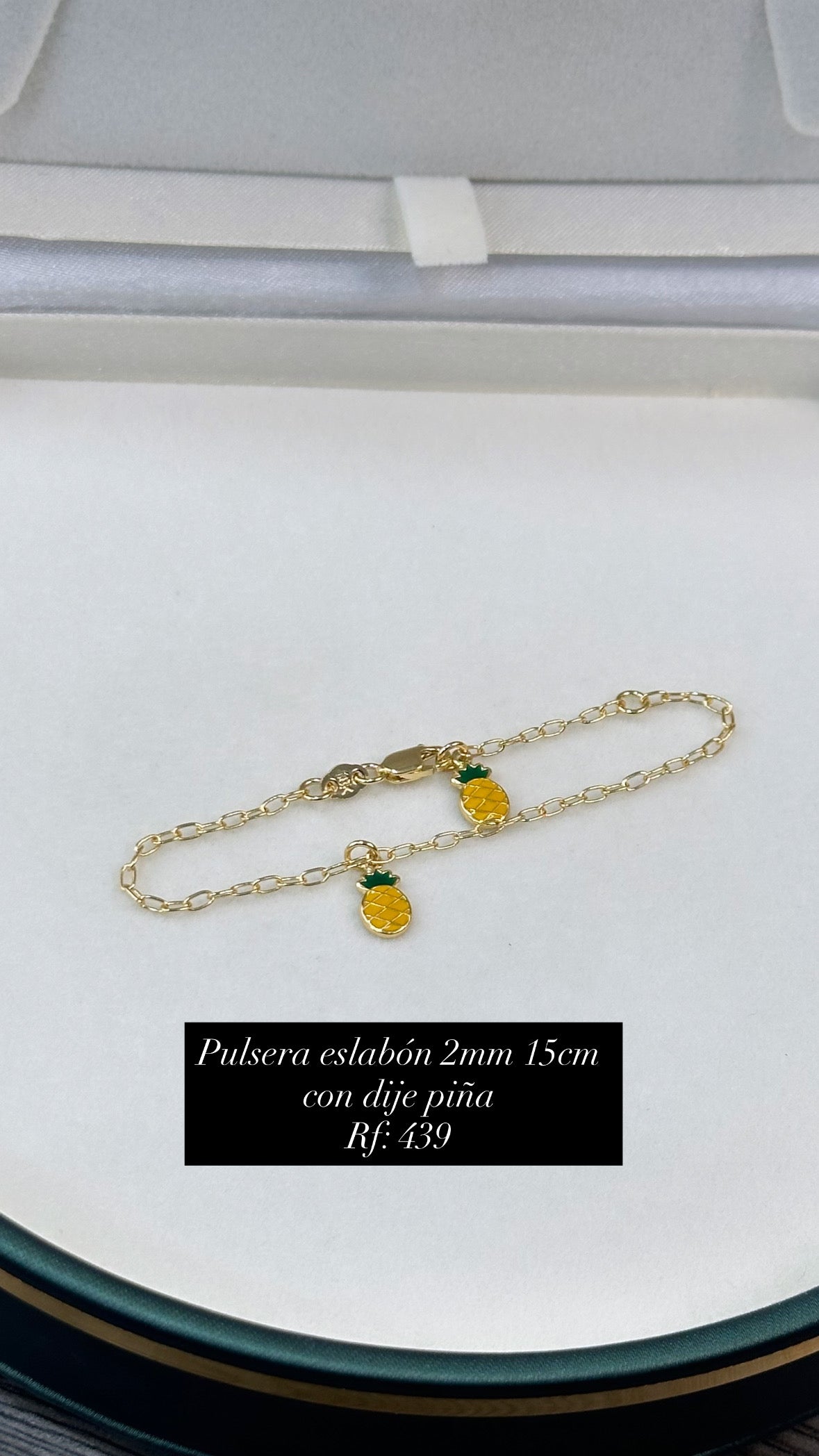 Pulsera dorada referencia 98