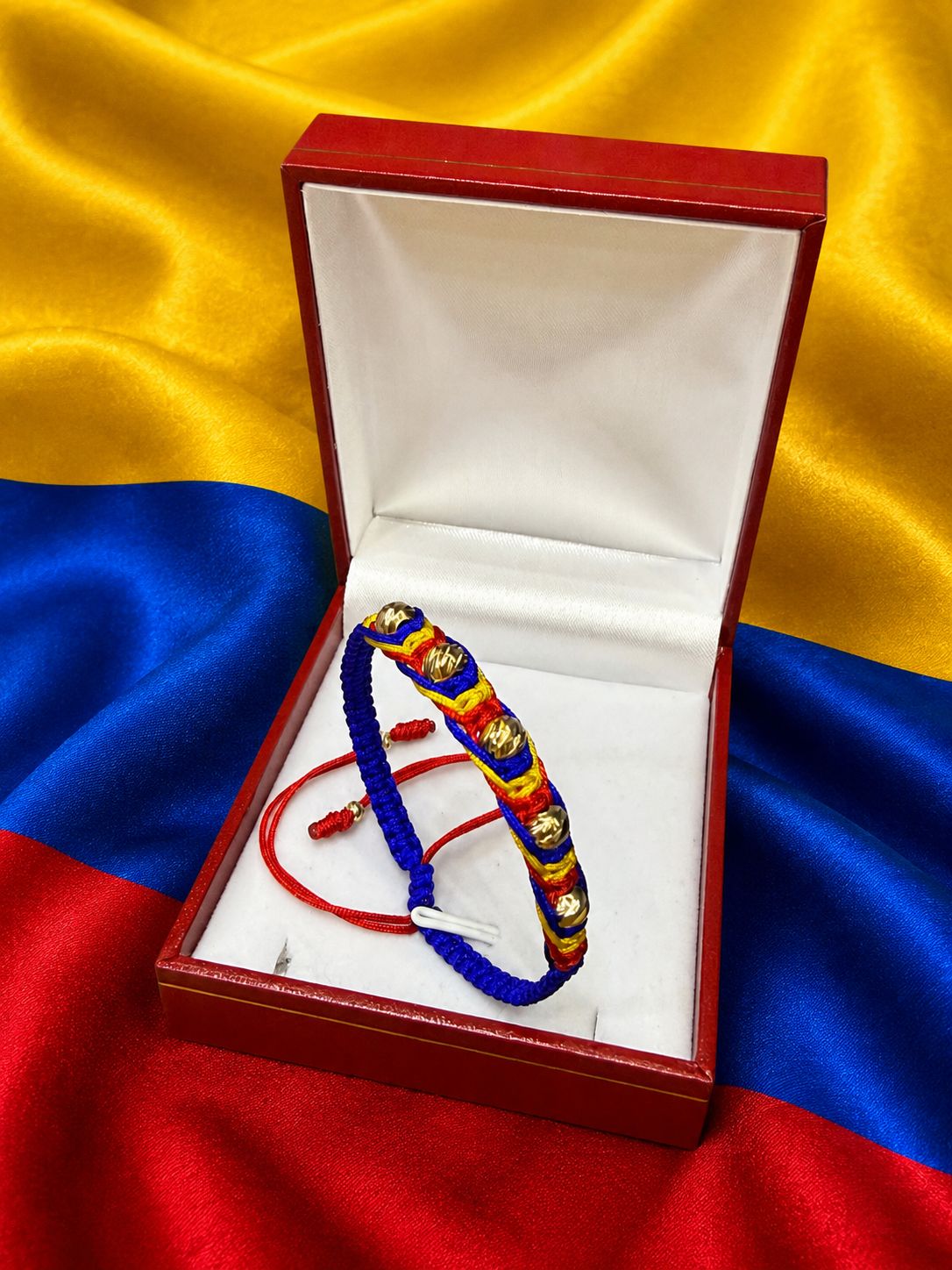 Pulsera Colombia Gol Dorado