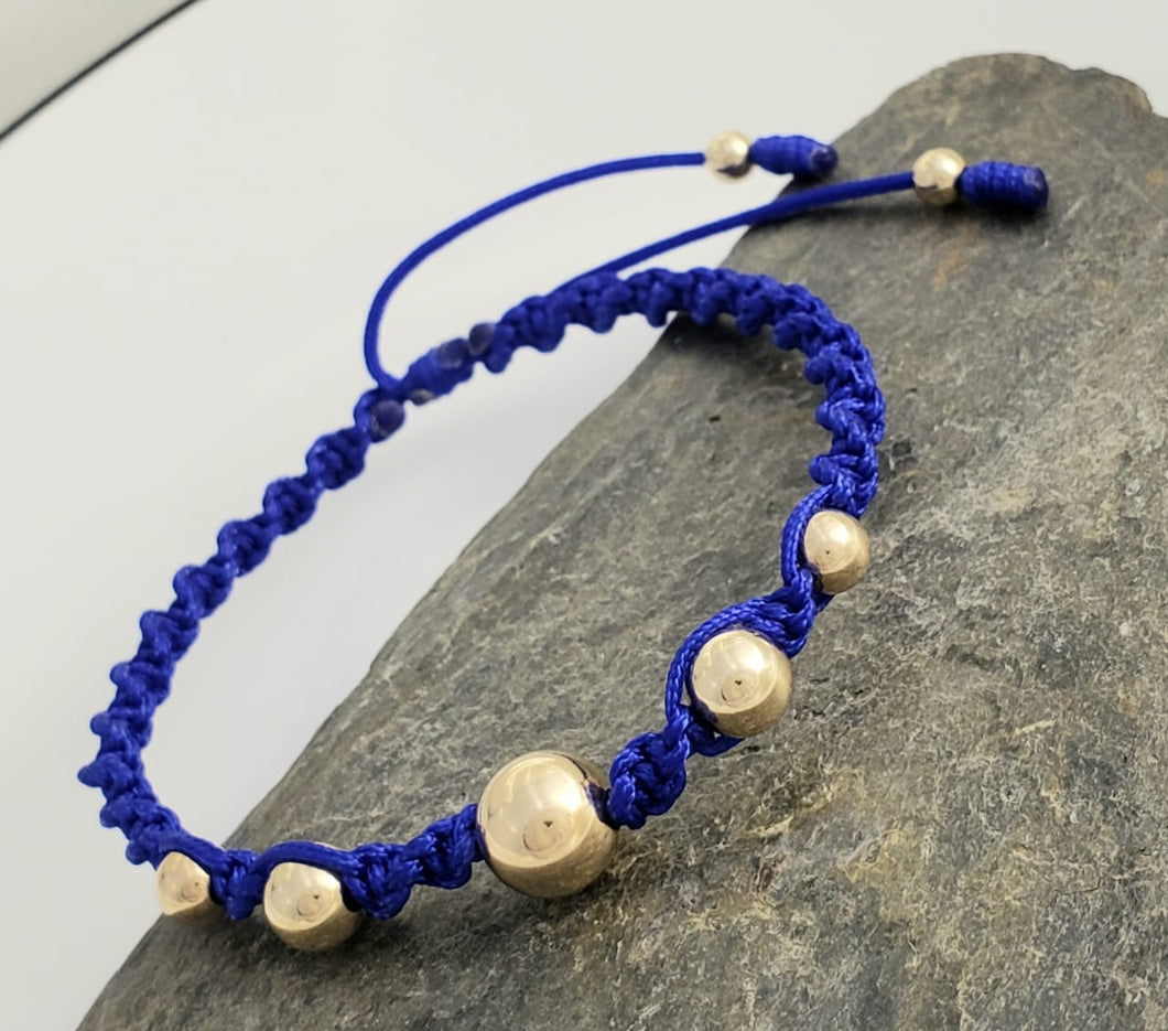 brazalete con balin 8,6,5mm