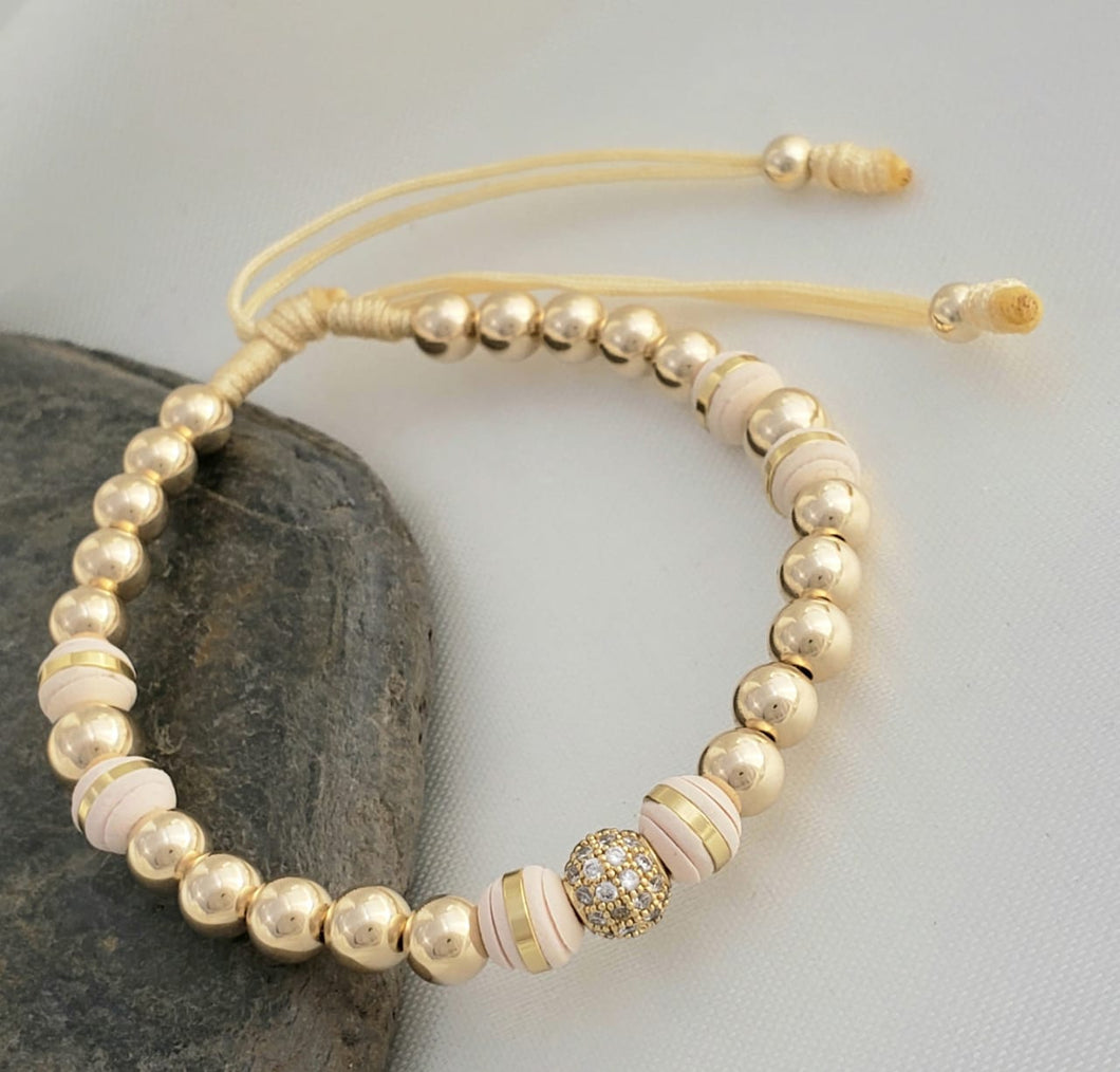 brazalete con neopreno 6 mm y balin liso 6,5 mm