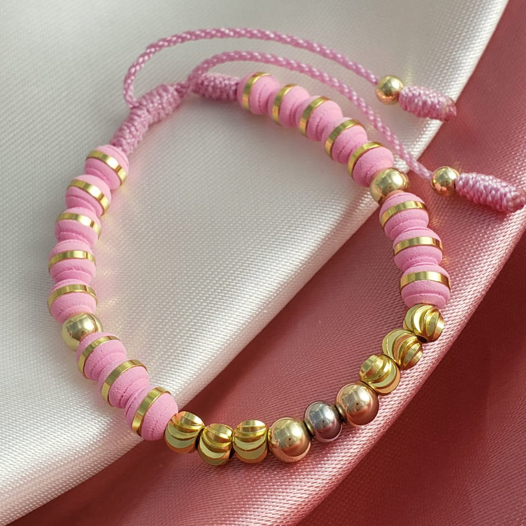 Brazalete con neopreno 6 mm, balin liso, italiano y acero 5 mm