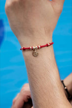 Load image into Gallery viewer, PULSERA ESPECIAL CAUCHO NEOPRENO DIJE SAN BENITO
